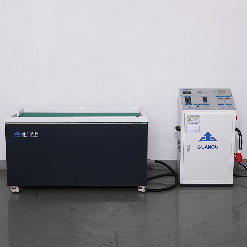 GhentDUAL STATION TRANSLATIONAL MAGNETIC ABRASIVE POLISHING MACHINE GG1980